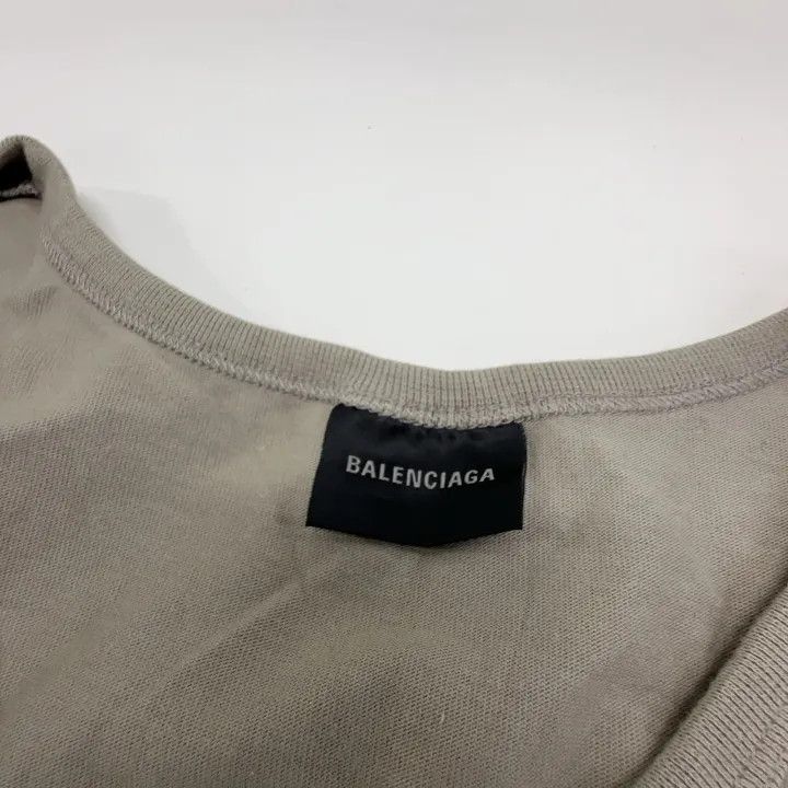 Balenciaga Balenciaga Logo Print Sleeveless Tank Top Size US S / EU 44-46 / 1 - 6 Thumbnail
