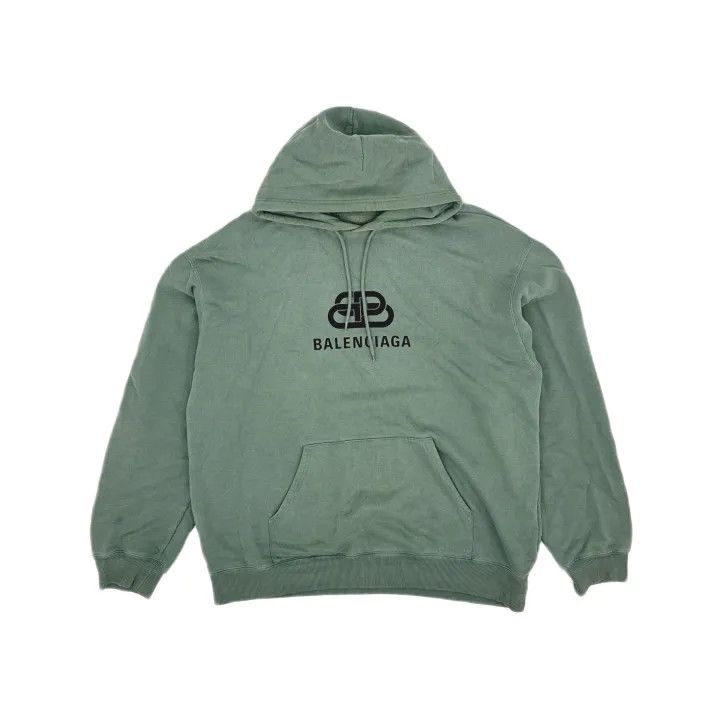 Balenciaga Balenciaga Printed Hooded Sweatshirt for Men Size US L / EU 52-54 / 3 - 2 Thumbnail