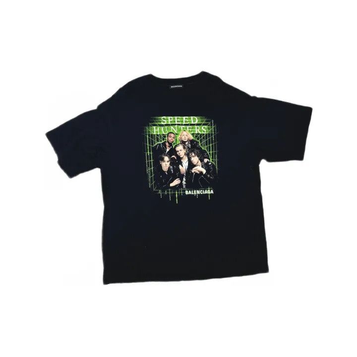 Balenciaga Balenciaga Graphic Print Short Sleeve Tee Size US M / EU 48-50 / 2 - 2 Thumbnail