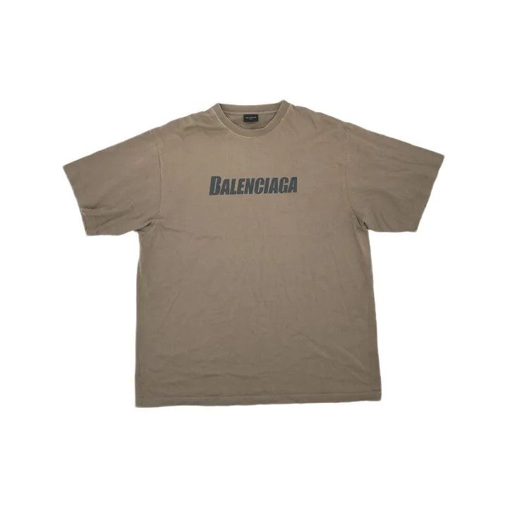 Balenciaga Balenciaga Vintage Logo Graphic T-Shirt Size US M / EU 48-50 / 2 - 2 Thumbnail