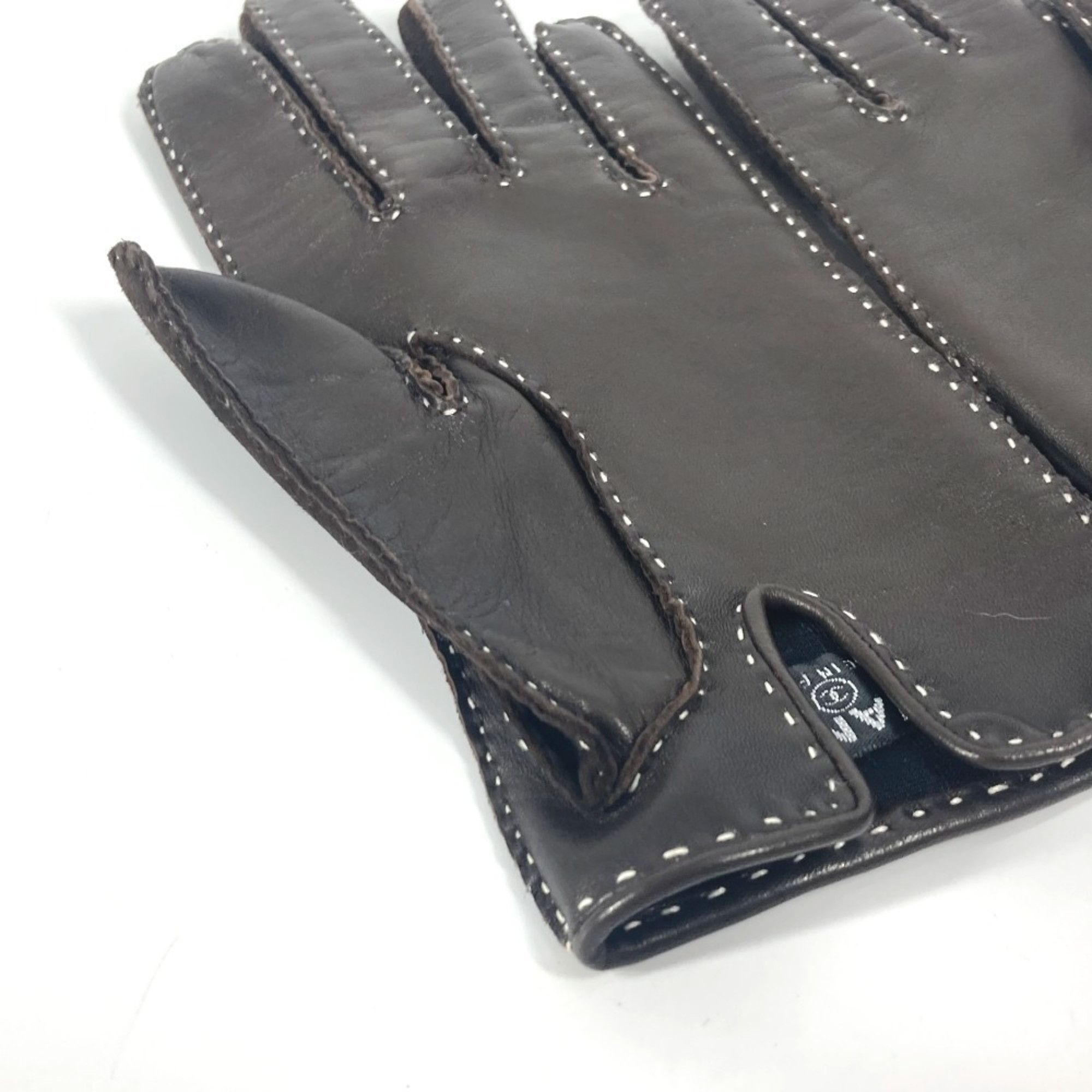 Chanel Chanel Coco Mark gloves Size ONE SIZE - 4 Thumbnail