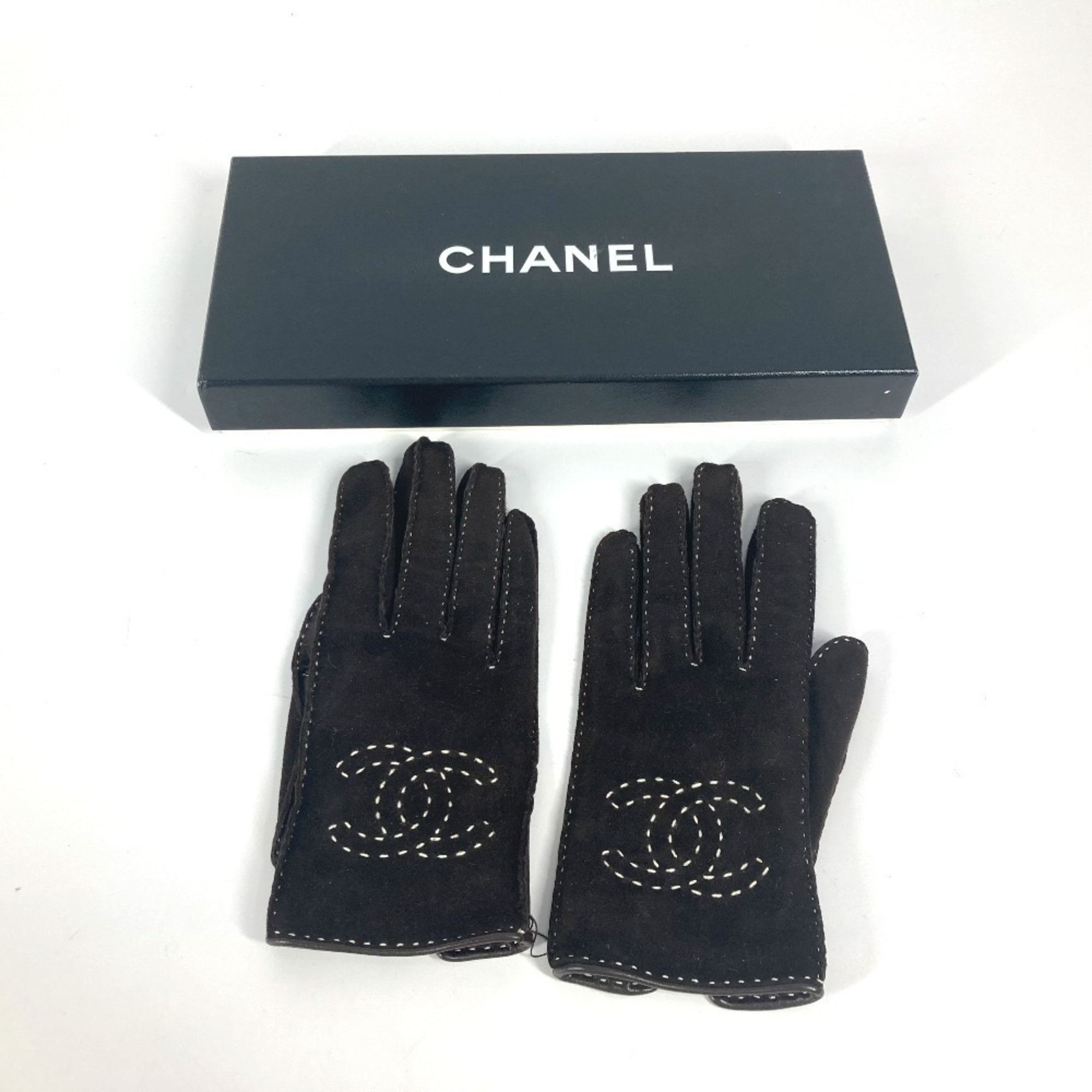 Chanel Chanel Coco Mark gloves Size ONE SIZE - 11 Thumbnail