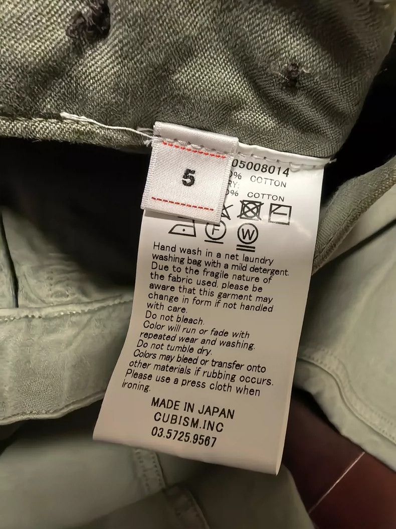 Visvim visvim alda pants in olive green-dmc Size US 26 / EU 42 - 5 Thumbnail
