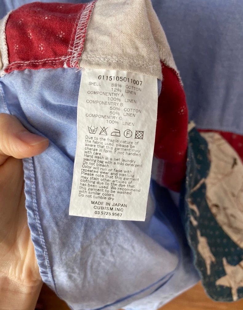 Visvim visvim free edge stars button-up shirt-dmc Size US M / EU 48-50 / 2 - 4 Thumbnail