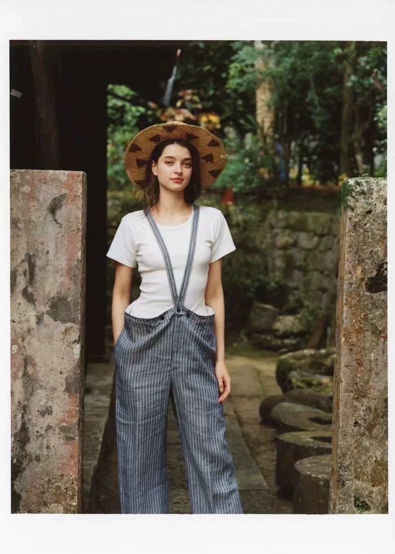 Visvim visvim jumbo pastoral dungarees in ivory-dmc Size US 26 / EU 42 - 2 Thumbnail