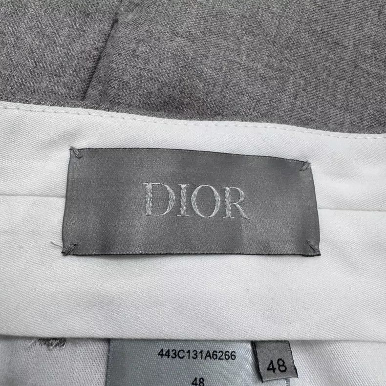 Dior Dior Wool Wide Leg Trousers Size 48-dmc Size US 31 - 3 Thumbnail