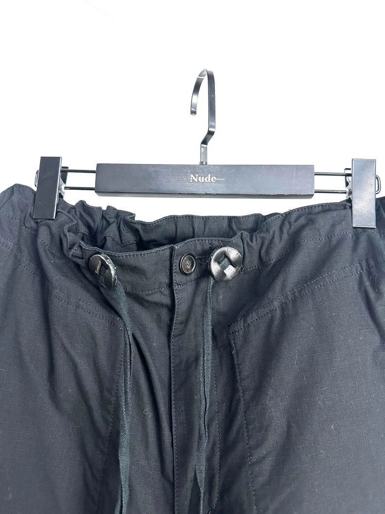 Takahiromiyashita The Soloist. black wide-leg cargo pants with pockets-dmc Size US 31 - 4 Thumbnail