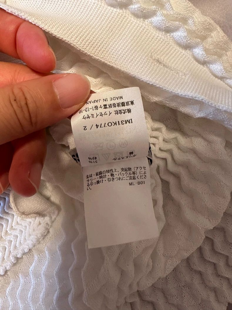 Issey Miyake Issey Miyake Pleated Cardigan in White-dmc Size US M / EU 48-50 / 2 - 3 Thumbnail