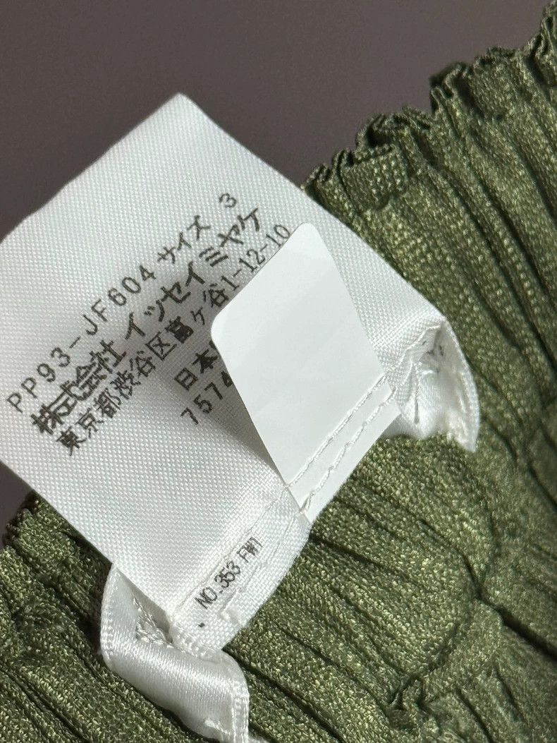 Issey Miyake Issey Miyake Green Pleated Wide-Leg Pants-dmc Size US M / EU 48-50 / 2 - 5 Thumbnail
