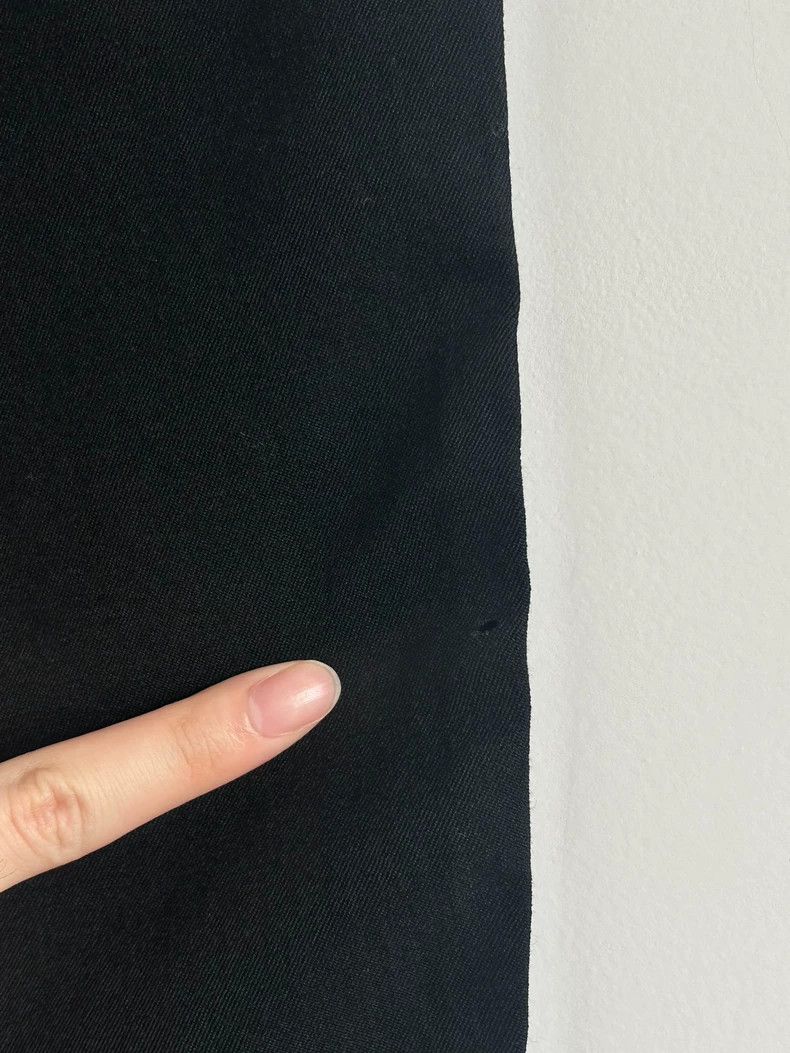 Yohji Yamamoto yohji yamamoto black wool trousers size 2-dmc Size US 26 / EU 42 - 7 Thumbnail