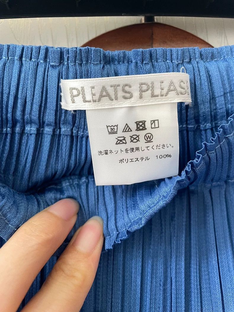 Issey Miyake Issey Miyake Blue Pleated Pants Size 2-dmc Size US 26 / EU 42 - 2 Thumbnail