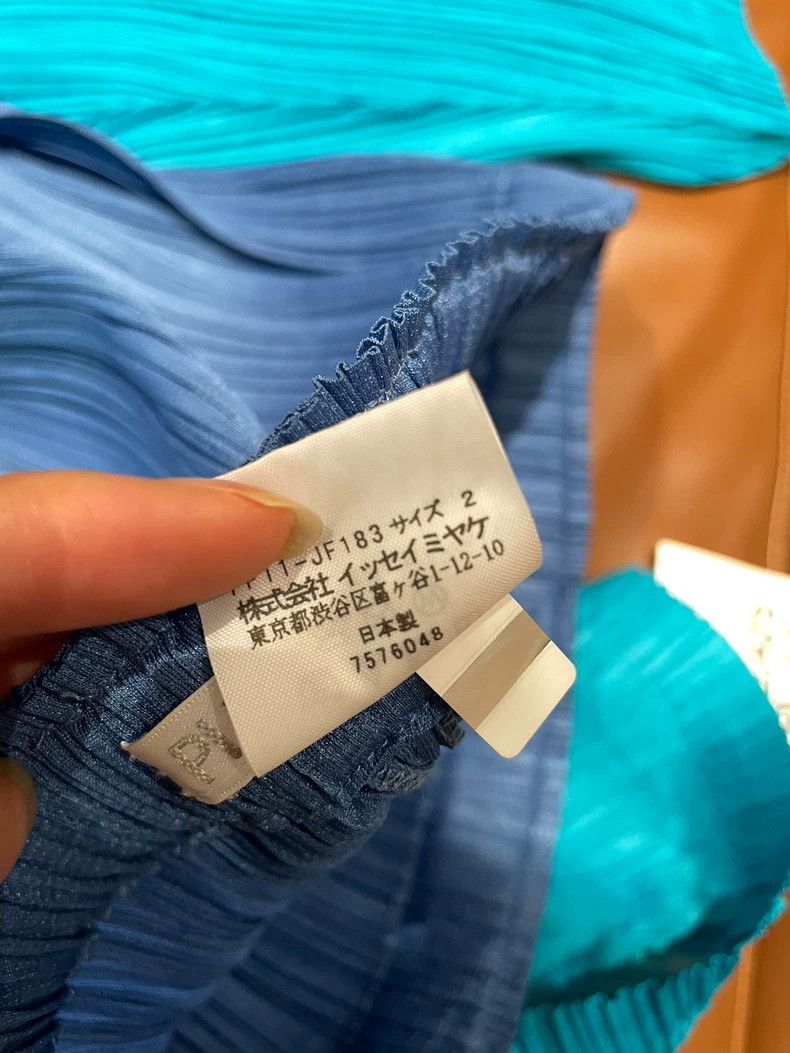 Issey Miyake Issey Miyake Blue Pleated Pants Size 2-dmc Size US 26 / EU 42 - 3 Thumbnail