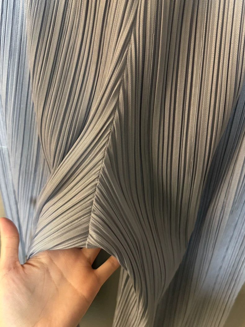 Issey Miyake Issey Miyake Blue Striped Wide Leg Pants-dmc Size US 26 / EU 42 - 2 Thumbnail