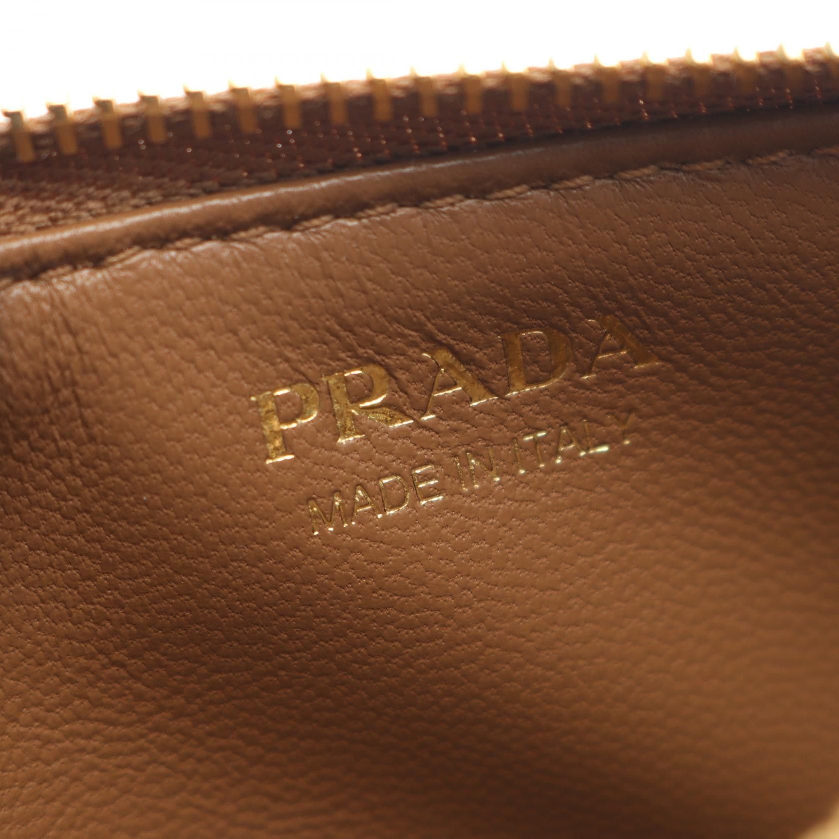 Prada Prada Prada SAFFIANO TRIANG Saffiano Leather Card Case Leather Card Case 1MC086QHHF03BH Size ONE SIZE - 4 Thumbnail