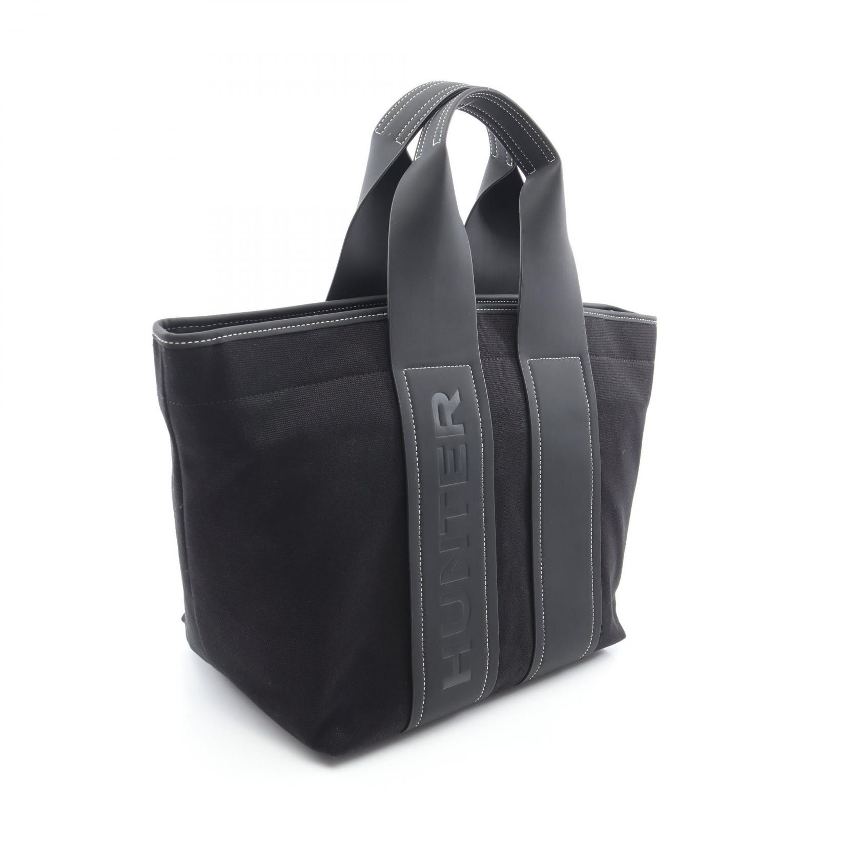 Other Other Hunter Refined Stitch Canvas Polyurethane Tote Bag Canvas Tote Bag UBS3609CAA-BLK Size ONE SIZE - 2 Thumbnail