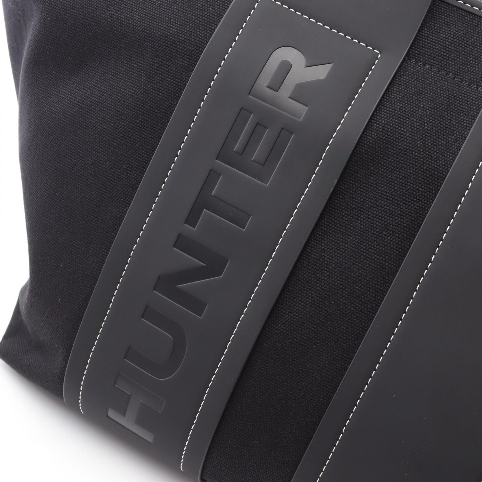 Other Other Hunter Refined Stitch Canvas Polyurethane Tote Bag Canvas Tote Bag UBS3609CAA-BLK Size ONE SIZE - 4 Thumbnail