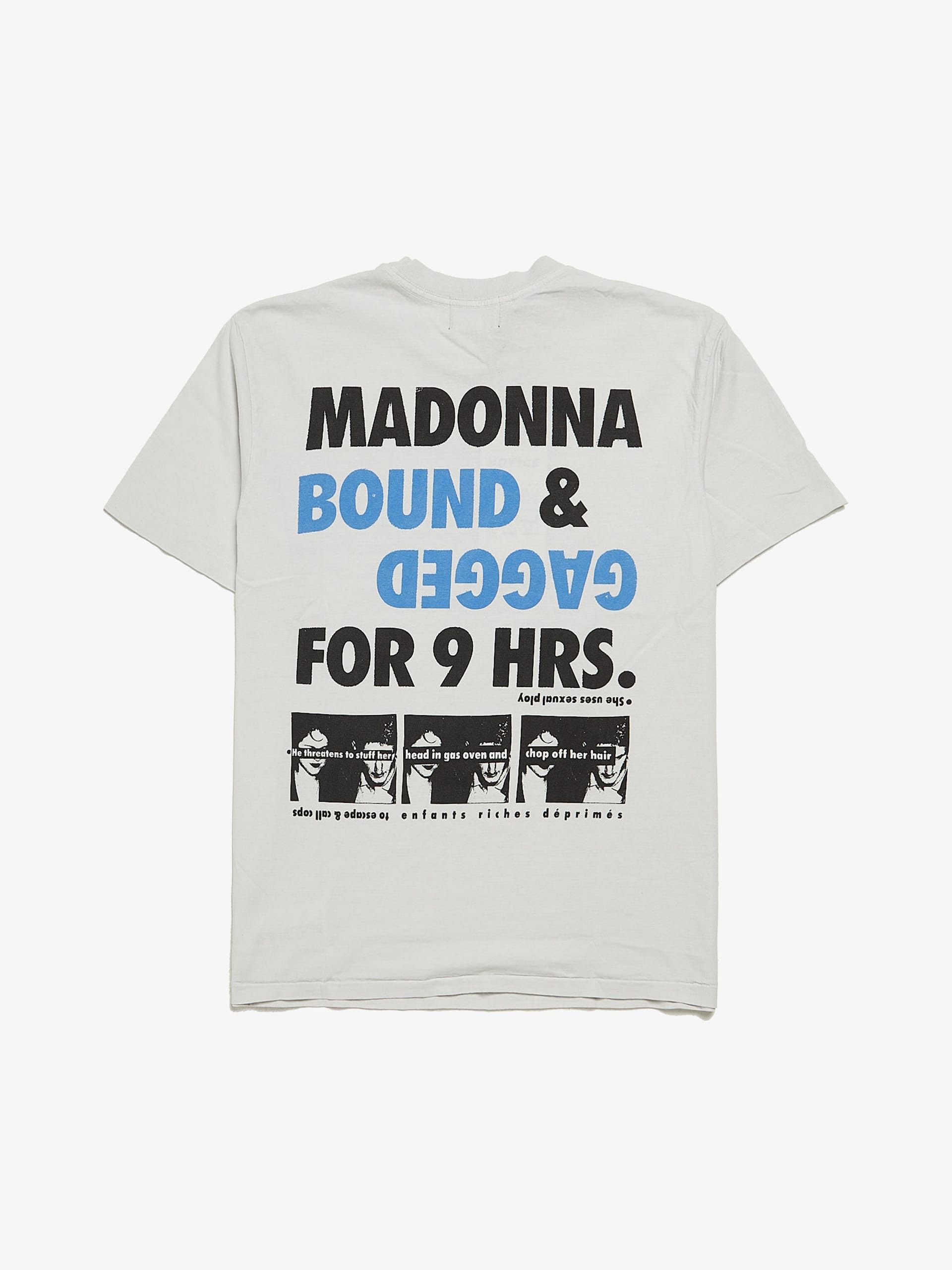 Enfants Riches Deprimes White Madonna Bound Logo Printed T-shirt Size US S / EU 44-46 / 1 - 2 Thumbnail