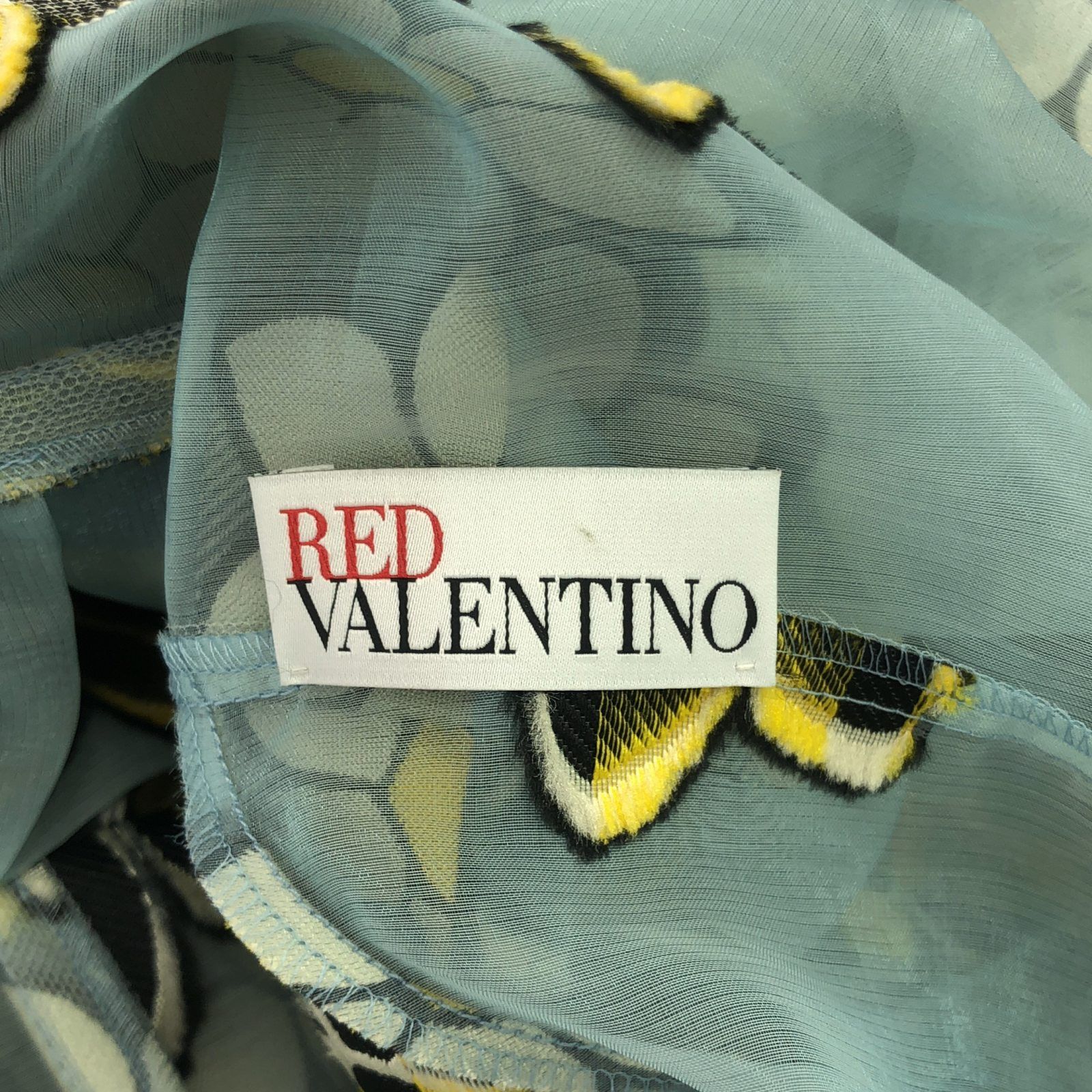 sachin and babi light blue dress Crepe Couture ruffled minidress in red - Valentino