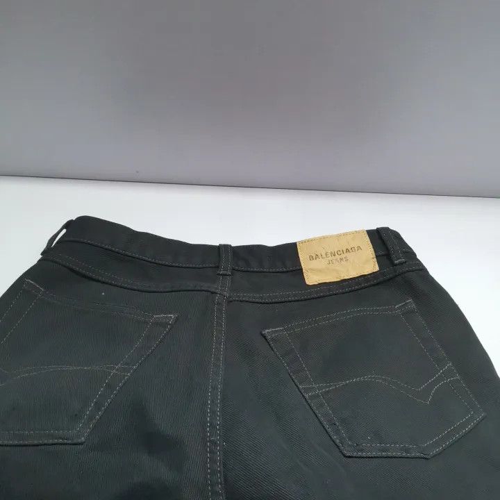 Balenciaga Balenciaga FW22 High Waist Straight Leg Jeans Size US 30 / EU 46 - 7 Thumbnail