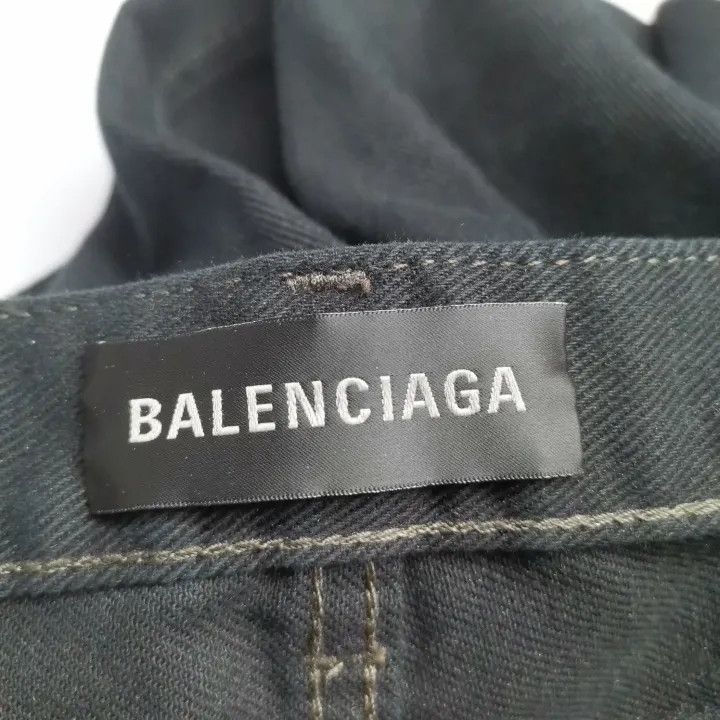 Balenciaga Balenciaga FW22 High Waist Straight Leg Jeans Size US 30 / EU 46 - 4 Thumbnail