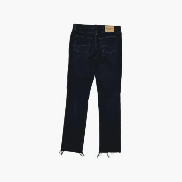 Balenciaga Balenciaga FW22 High Waist Straight Leg Jeans Size US 30 / EU 46 - 3 Thumbnail