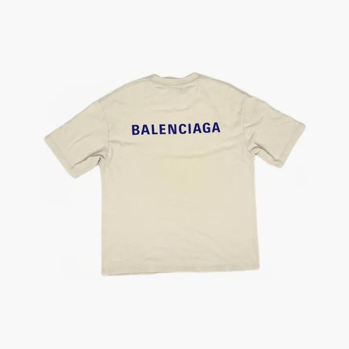 Balenciaga Balenciaga Logo Print Crew Neck Short Sleeve T-Shirt Size US S / EU 44-46 / 1 - 3 Thumbnail