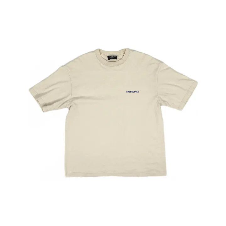 Balenciaga Balenciaga Logo Print Crew Neck Short Sleeve T-Shirt Size US S / EU 44-46 / 1 - 2 Thumbnail