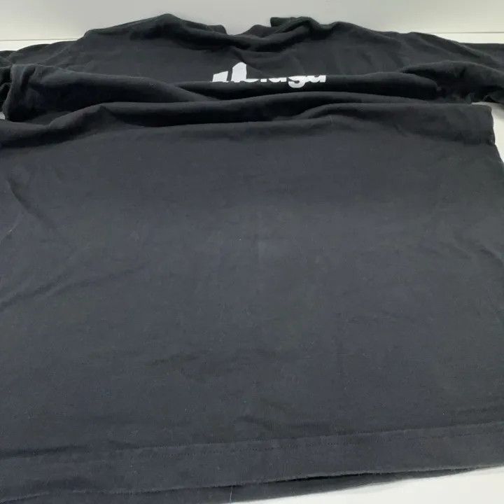 Balenciaga Balenciaga Black Logo Print Short Sleeve T-Shirt Size US L / EU 52-54 / 3 - 12 Thumbnail