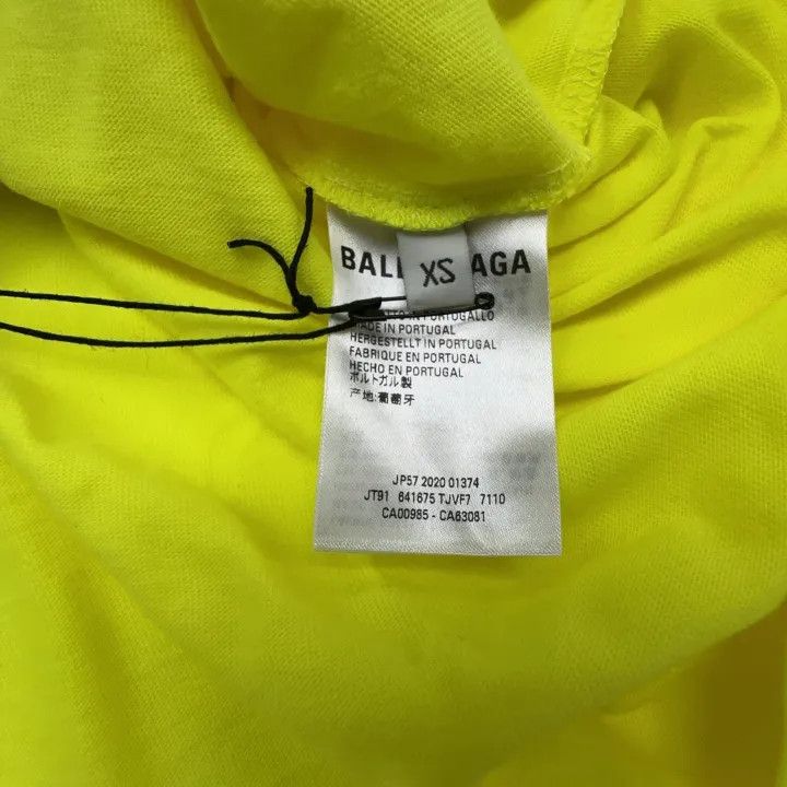 Balenciaga Balenciaga Logo Wave Print Short Sleeve T-Shirt Size US XS / EU 42 / 0 - 2 Thumbnail