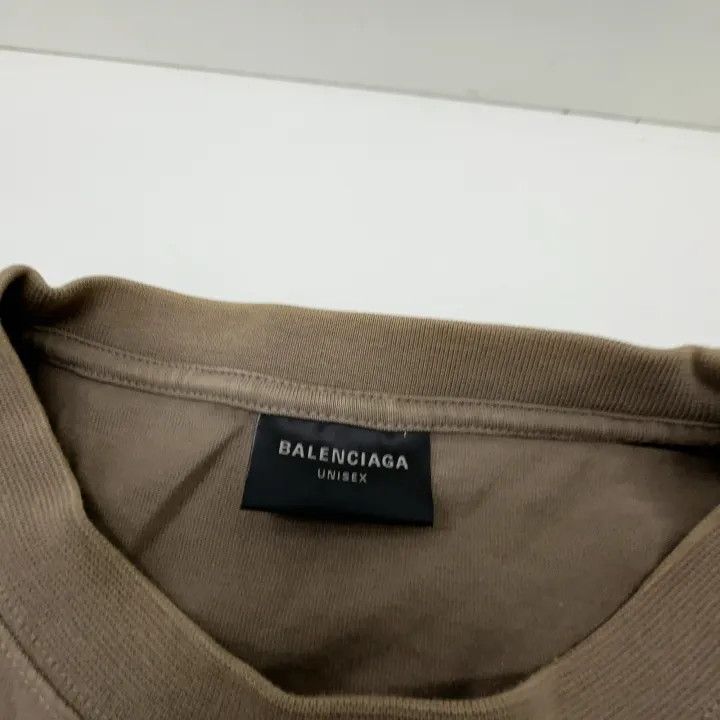 Balenciaga Balenciaga SS23 Distressed Logo Graphic T-shirt Size US XS / EU 42 / 0 - 6 Thumbnail
