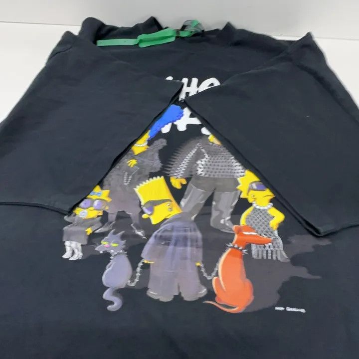 Balenciaga Balenciaga x The Simpsons Cartoon Print T-Shirt Size US L / EU 52-54 / 3 - 11 Thumbnail