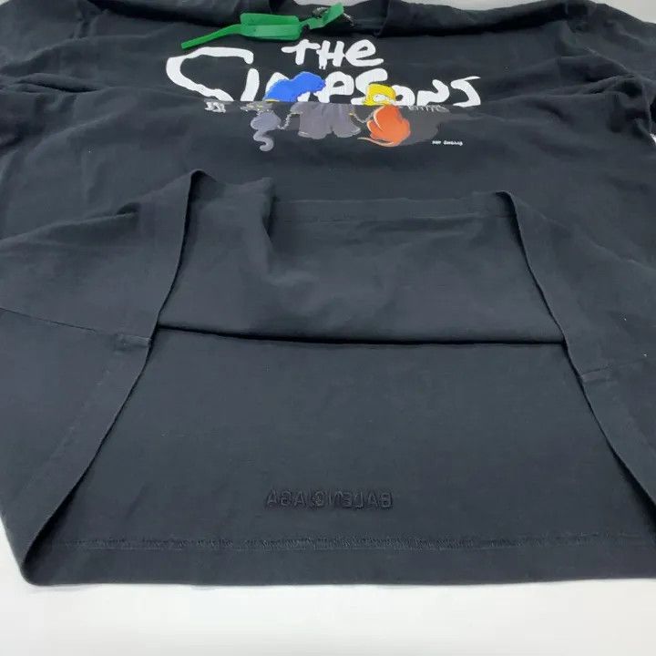 Balenciaga Balenciaga x The Simpsons Cartoon Print T-Shirt Size US L / EU 52-54 / 3 - 10 Thumbnail