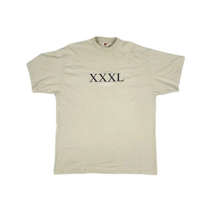 Balenciaga Balenciaga Logo Print Short Sleeve T-Shirt Size US S / EU 44-46 / 1 - 2 Thumbnail