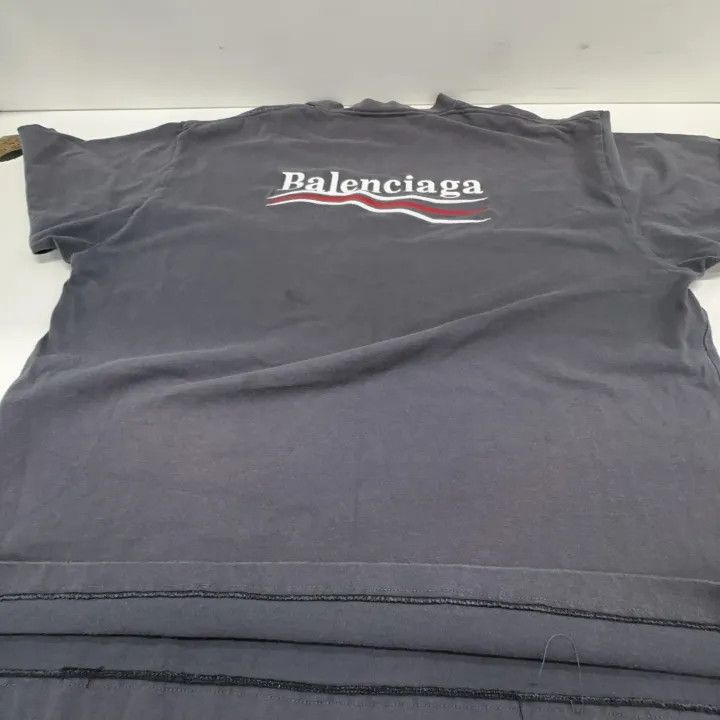 Balenciaga Balenciaga Men's Short Sleeve T-Shirt with Embroidery Size US XS / EU 42 / 0 - 10 Thumbnail