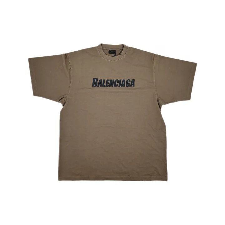 Balenciaga Balenciaga SS23 Distressed Logo T-Shirt Size US XS / EU 42 / 0 - 2 Thumbnail