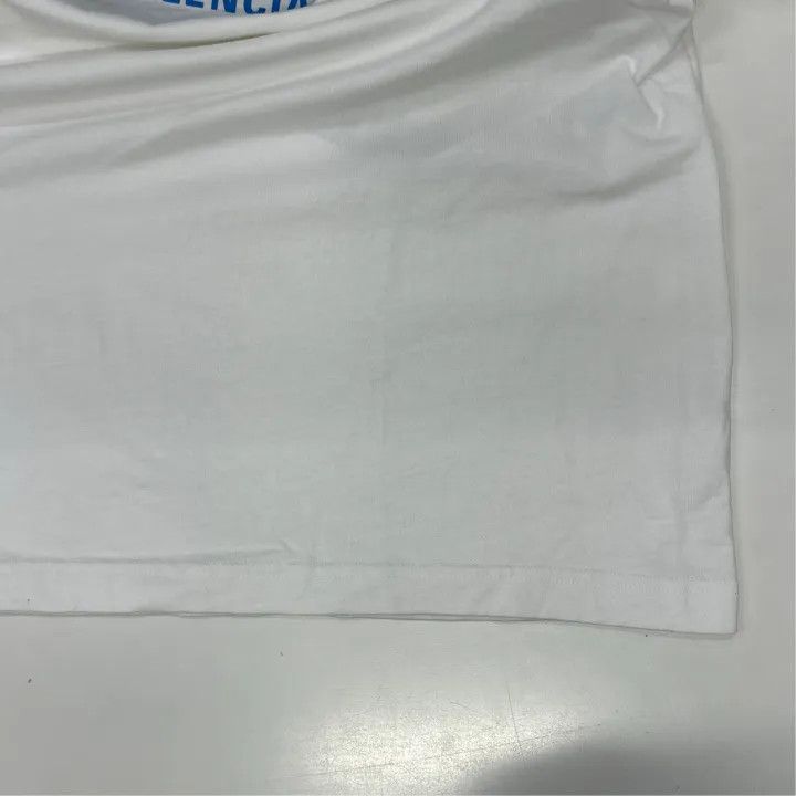 Balenciaga Balenciaga x WFP White Logo T-Shirt Size US S / EU 44-46 / 1 - 7 Thumbnail