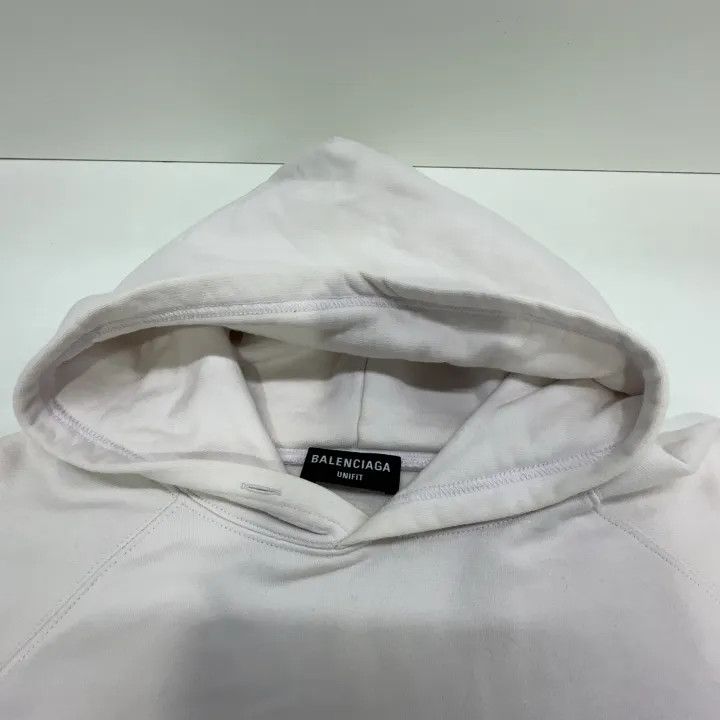 Balenciaga Balenciaga Logo Hooded Sweatshirt for Men Size US M / EU 48-50 / 2 - 7 Thumbnail
