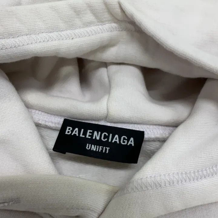 Balenciaga Balenciaga Logo Hooded Sweatshirt for Men Size US M / EU 48-50 / 2 - 6 Thumbnail