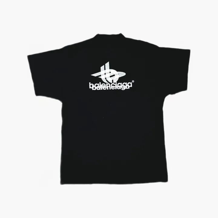 Balenciaga Balenciaga SS23 Oversized Logo Tee Size US L / EU 52-54 / 3 - 3 Thumbnail