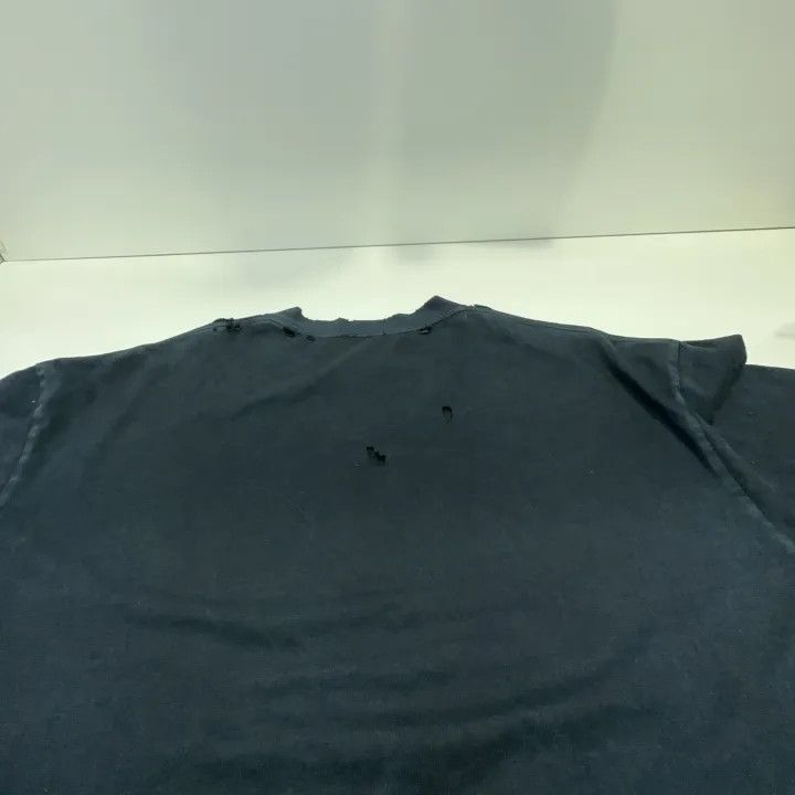 Balenciaga Balenciaga SS22 Maison Distressed Logo T-Shirt Size US M / EU 48-50 / 2 - 10 Thumbnail