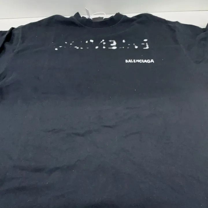 Balenciaga Balenciaga SS23 Logo Printed T-Shirt Size US S / EU 44-46 / 1 - 8 Thumbnail