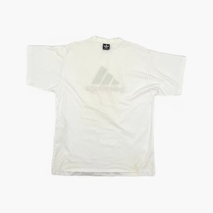 Balenciaga Balenciaga x Adidas Logo Embroidered T-Shirt Size US M / EU 48-50 / 2 - 3 Thumbnail