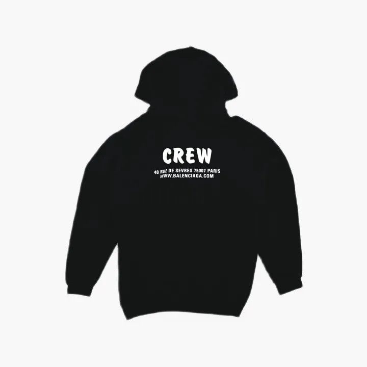 Balenciaga Classic Crewneck Sweatshirt Black