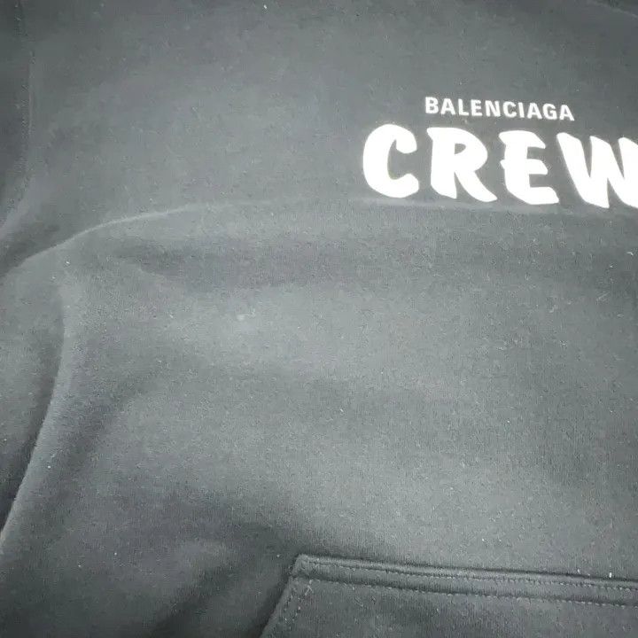 Balenciaga Classic Crewneck Sweatshirt Black