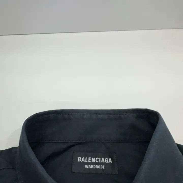 Balenciaga Balenciaga Black Short Sleeve Shirt for Men Size US M / EU 48-50 / 2 - 4 Thumbnail