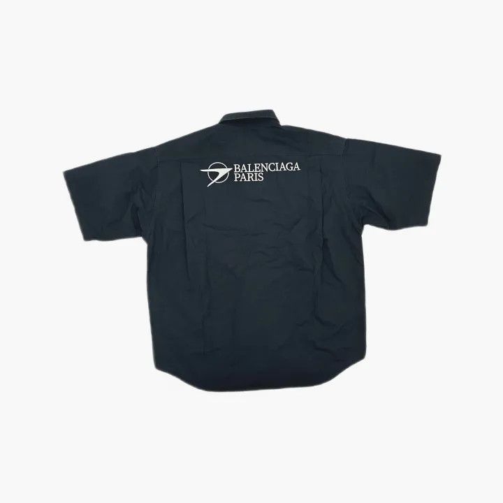 Balenciaga Balenciaga Black Short Sleeve Shirt for Men Size US M / EU 48-50 / 2 - 3 Thumbnail