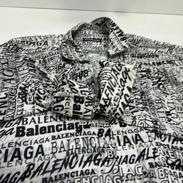Balenciaga Balenciaga Casual Single Button Shirt Size US M / EU 48-50 / 2 - 7 Thumbnail