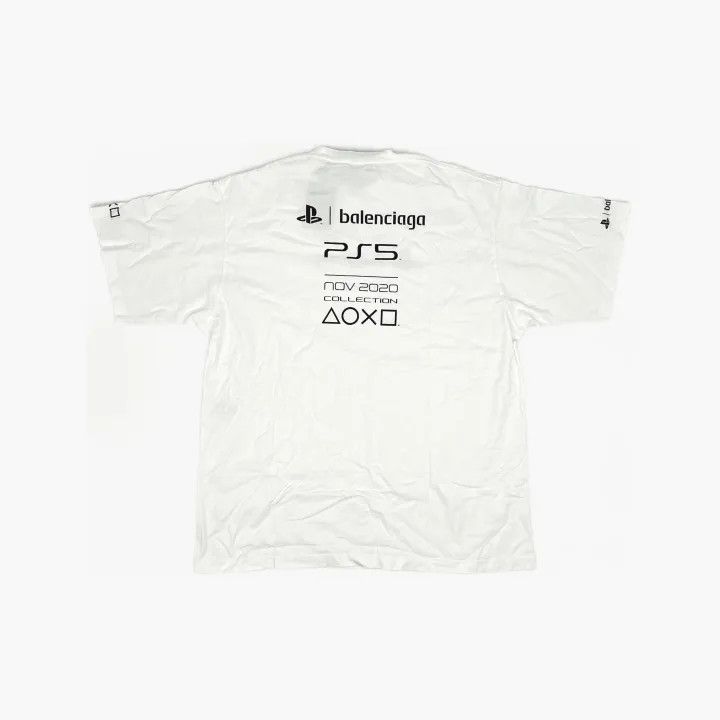 Balenciaga Balenciaga x PlayStation Graphic Short Sleeve T-Shirt Size US M / EU 48-50 / 2 - 3 Thumbnail