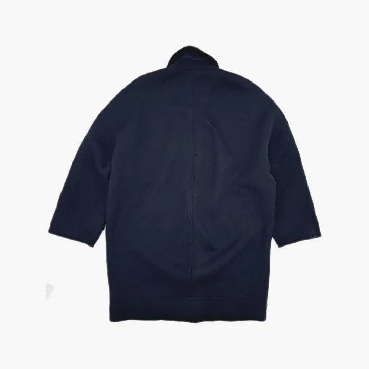 Balenciaga Balenciaga Black Wool Patterned Long Coat Size US XS / EU 42 / 0 - 3 Thumbnail