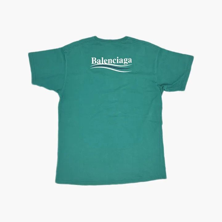 Balenciaga Balenciaga Logo Print Crew Neck T-Shirt Size US M / EU 48-50 / 2 - 3 Thumbnail